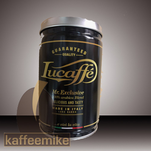 Lucaffe Mr. Exclusive 100% Arabica 250g gemahlen
