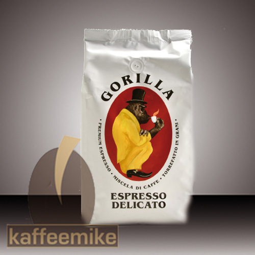 Gorilla Delicato - Espresso Kaffee 1000g Bohnen