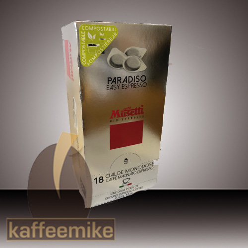 Musetti Caffe Paradiso Tabs Pads Cialde 18stk