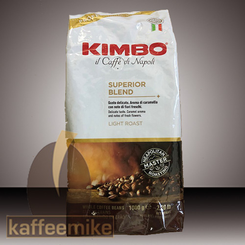 Kimbo Espresso Kaffee Superior Blend 1000g Bohnen