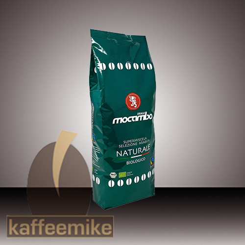 Mocambo Caffe Naturale Bio Fairtrade Espresso Kaffee 1000g Bohne