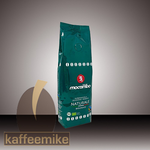 Mocambo Caffe Naturale Bio Fairtrade Espresso Kaffee 250g Bohne