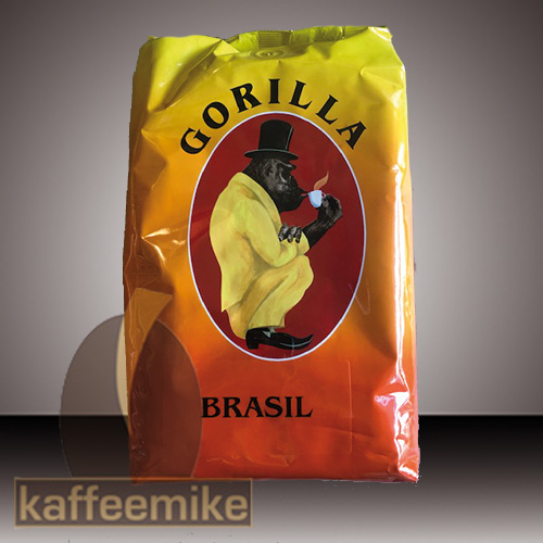 Gorilla Brasil - Espresso Kaffee 1000g Bohne