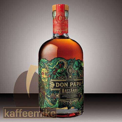 Don Papa Masskara Rum 40% 0,7l Flasche