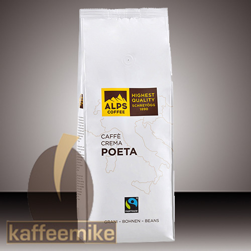 Alps Coffee Poeta Fairtrade - 1000g Bohnen