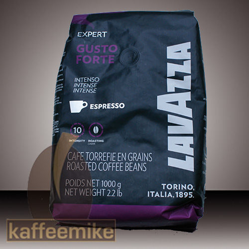 Lavazza Espresso Gusto Forte Vending 1000g Bohnen