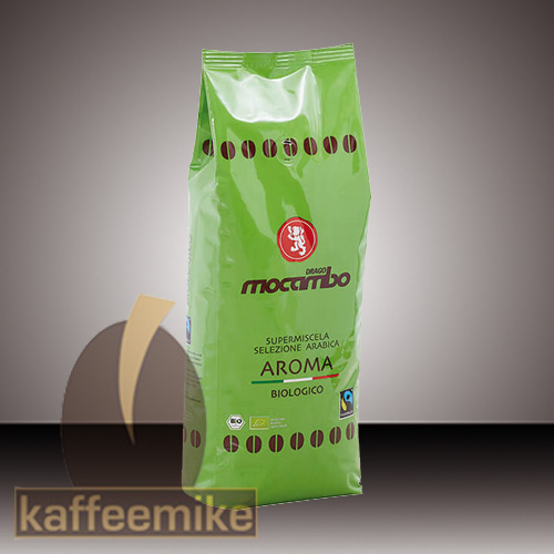 Mocambo Caffe Aroma Bio Fairtrade Espresso Kaffee 1000g Bohne