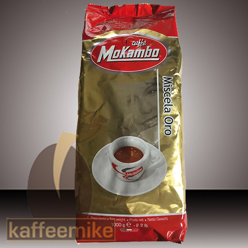 Mokambo Kaffee Espresso - Miscela Oro 1000g Bohne