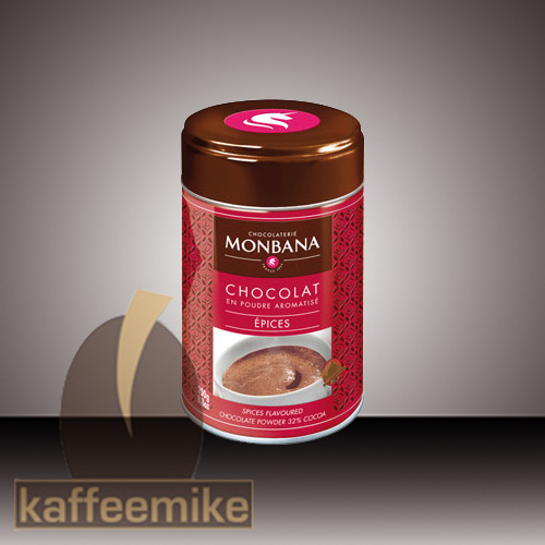 Monbana Flavoured Chocolate Powder Spices 250g