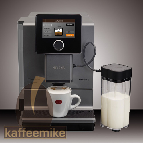 Nivona CafeRomatica NICR 970 Kaffeevollautomat silber