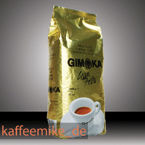 Gimoka Kaffee Espresso - Oro Gran Festa Gold, 1000g Bohnen