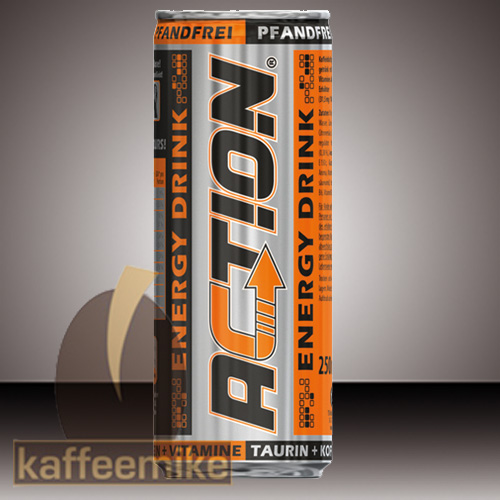 ACTION Energy Drink 250ml Dose incl. Pfand