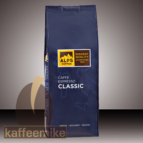 Alps Coffee Intenso Espresso Kaffee - 1000g Bohnen