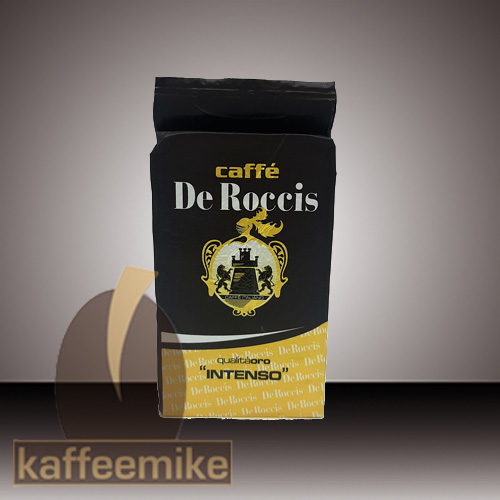 De Roccis Espresso Kaffee - Qualita  Oro, 250g gemahlen