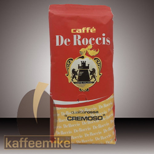 Caffe De Roccis Kaffee Espresso - Qualita Rossa Cremoso, 1000g