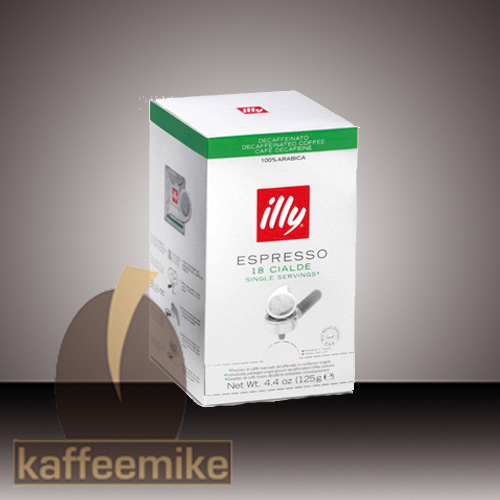 Illy Cafe Single Servings Pads Entkoffeiniert Box,18 Pads