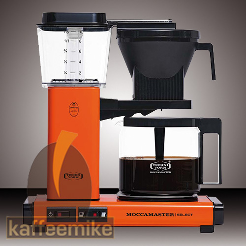 Filterkaffeemaschine Moccamaster Select Orange KBG 741